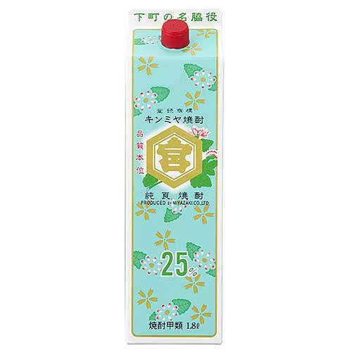 Rượu Shochu Kinmiya Pack 25% 1800ml