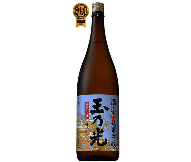 Sake Tamanohikari Junmai Ginjo Shuraku 1%ABV