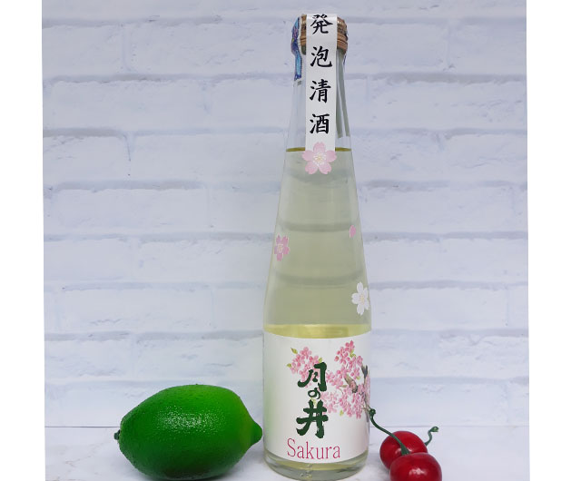 Sake Tsukinoi Sparkling Sakura 300ml / 1%ABV