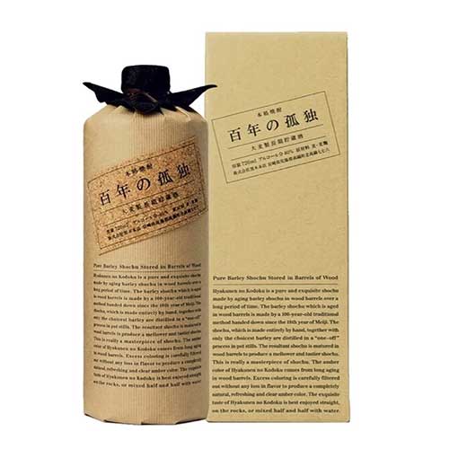 Rượu Shochu Hyakunen No Kodoku Mugi 40% 720ml