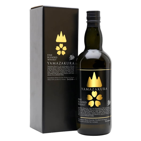 Blended Whisky YAMAZAKURA Black Label 700ml 1%ABV