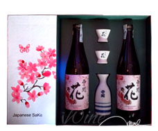 Sake Nishino Seki Hana Gift - 2 chai 720ml
