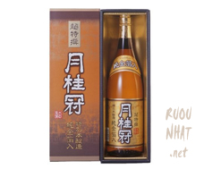 Sake Gekkeikan tokubetsu 1800ml vảy vàng 1%ABV