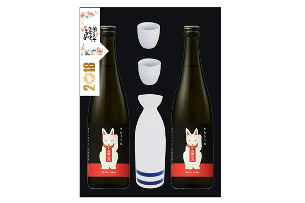 Hộp Quà Shochu Manekitune 1%ABV