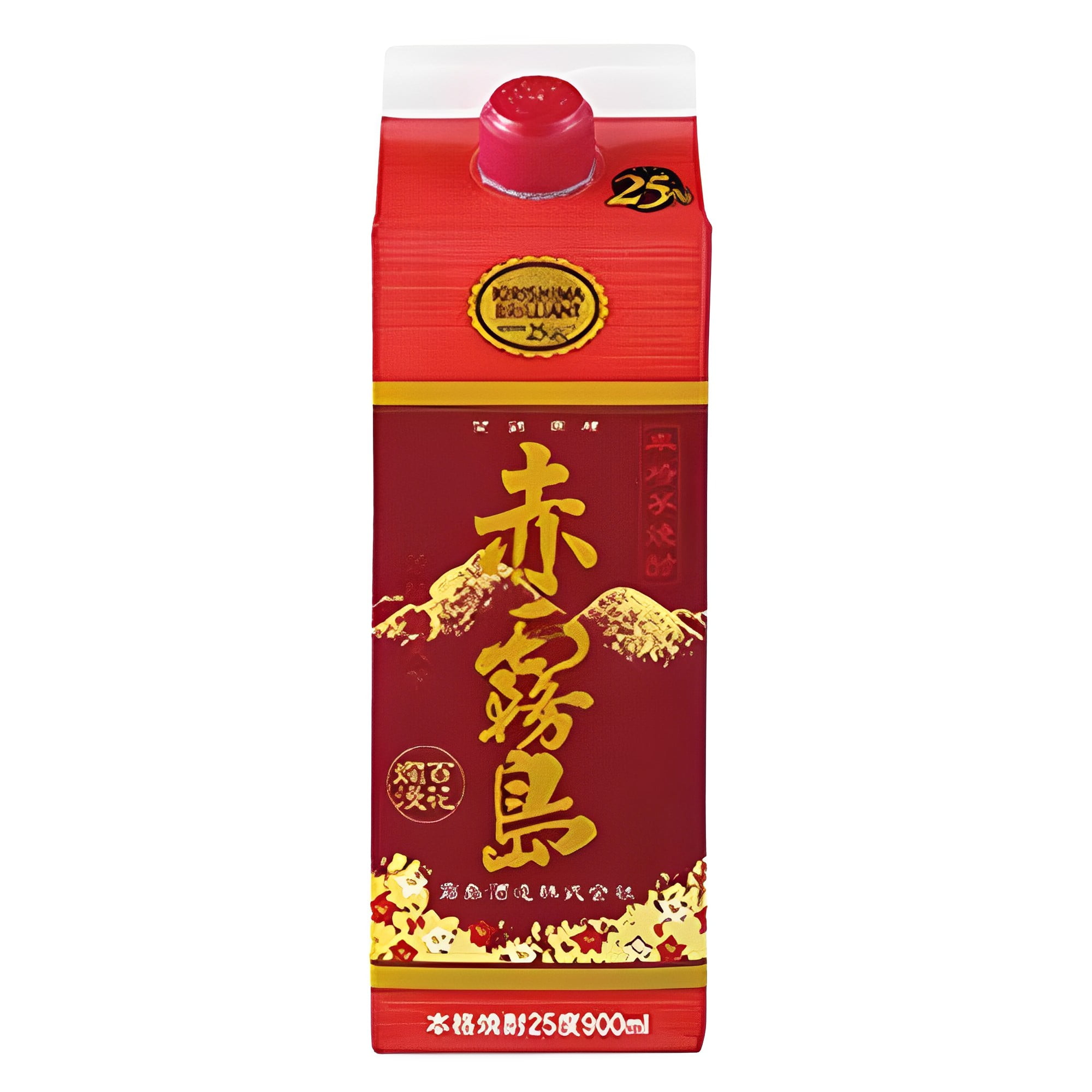 Rượu Shochu Pack Aka Kirishima Imo 25% 900ml