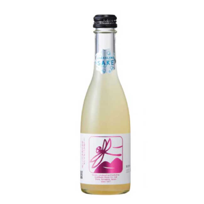 Rượu Sake Izumibashi Tombo Sparkling Junmai 15% 250ml