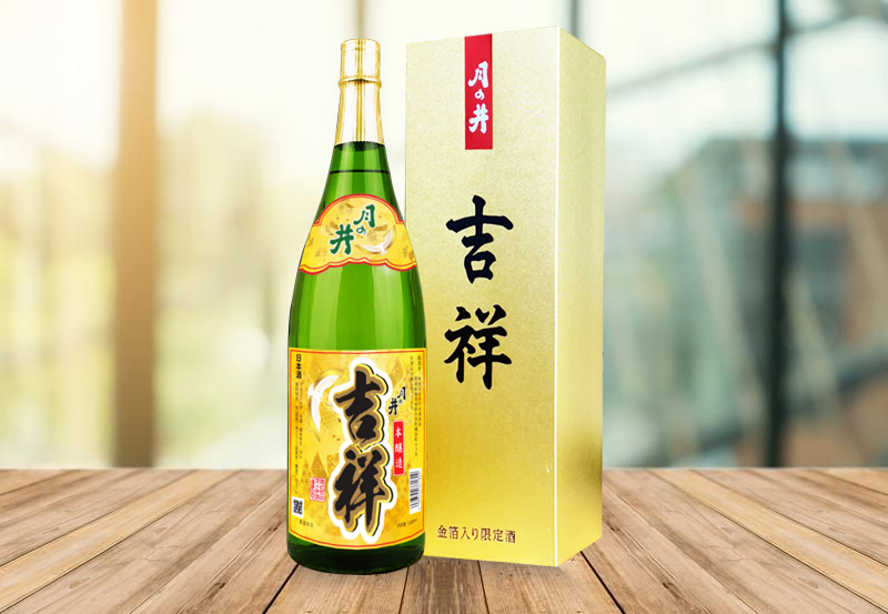 Rượu sake Tsukinoi Gold 1800ml / 1%ABV