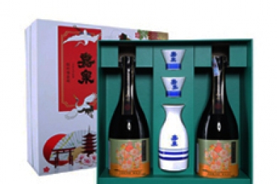 Sake Tamura kasen hộp quà - 2 chai 300ml 1%ABV 4