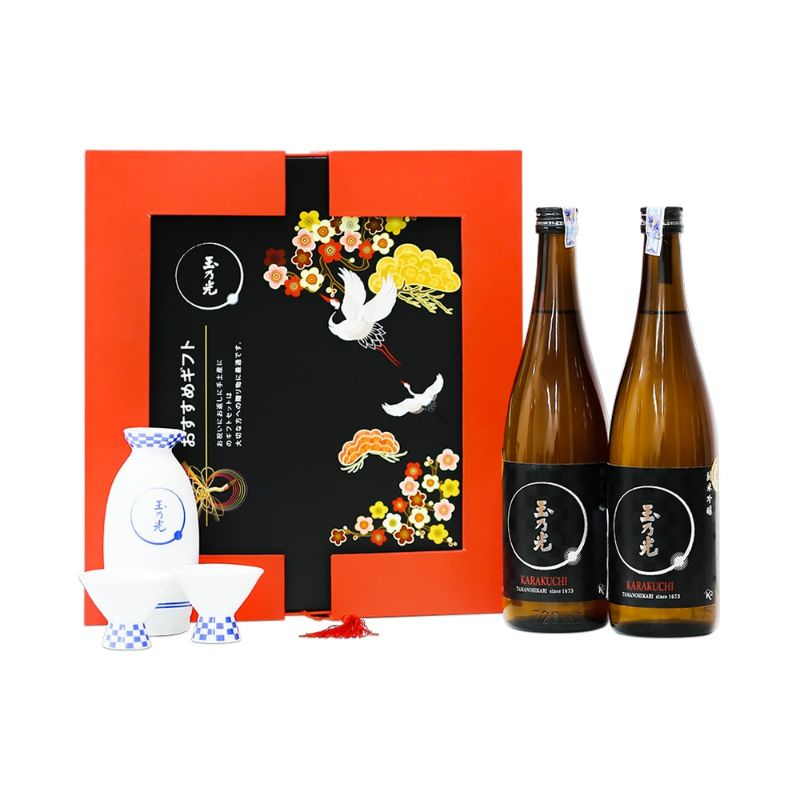 Hộp quà Sake Karakuchi – món quà tặng vô cùng ý nghĩa