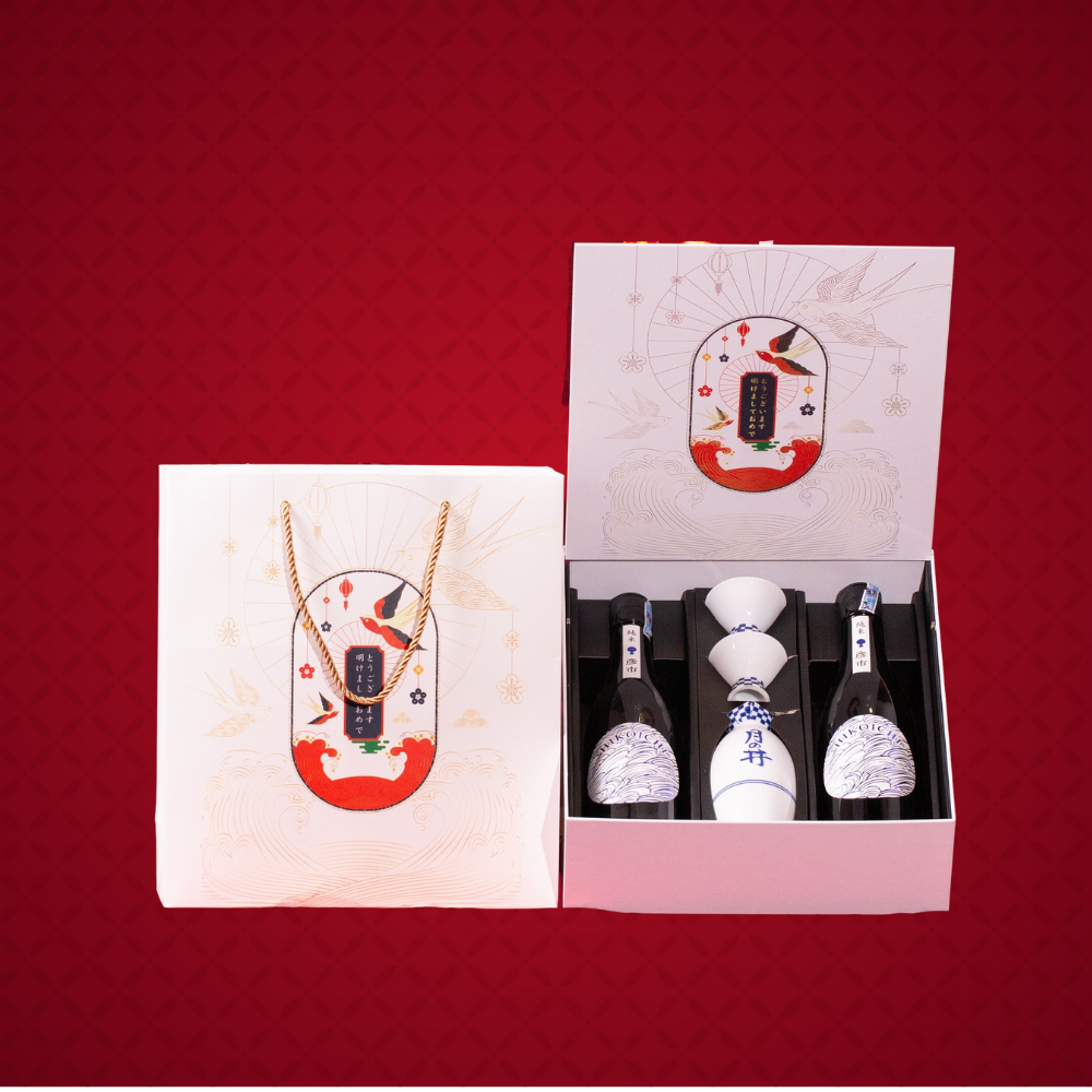 Khoruou Gourmet - Địa chỉ mua hộp quà rượu sake biếu tết doanh nghiệp chiết khấu cao