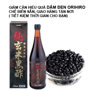 đỗ đen ngâm với dấm đen nhật bản